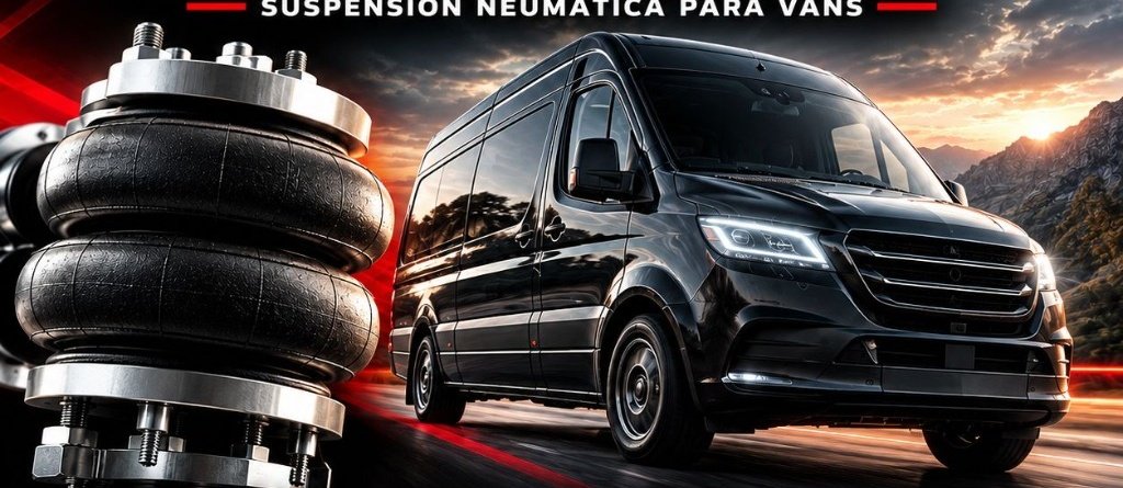 Van en Carretera con Estabilidad Óptima