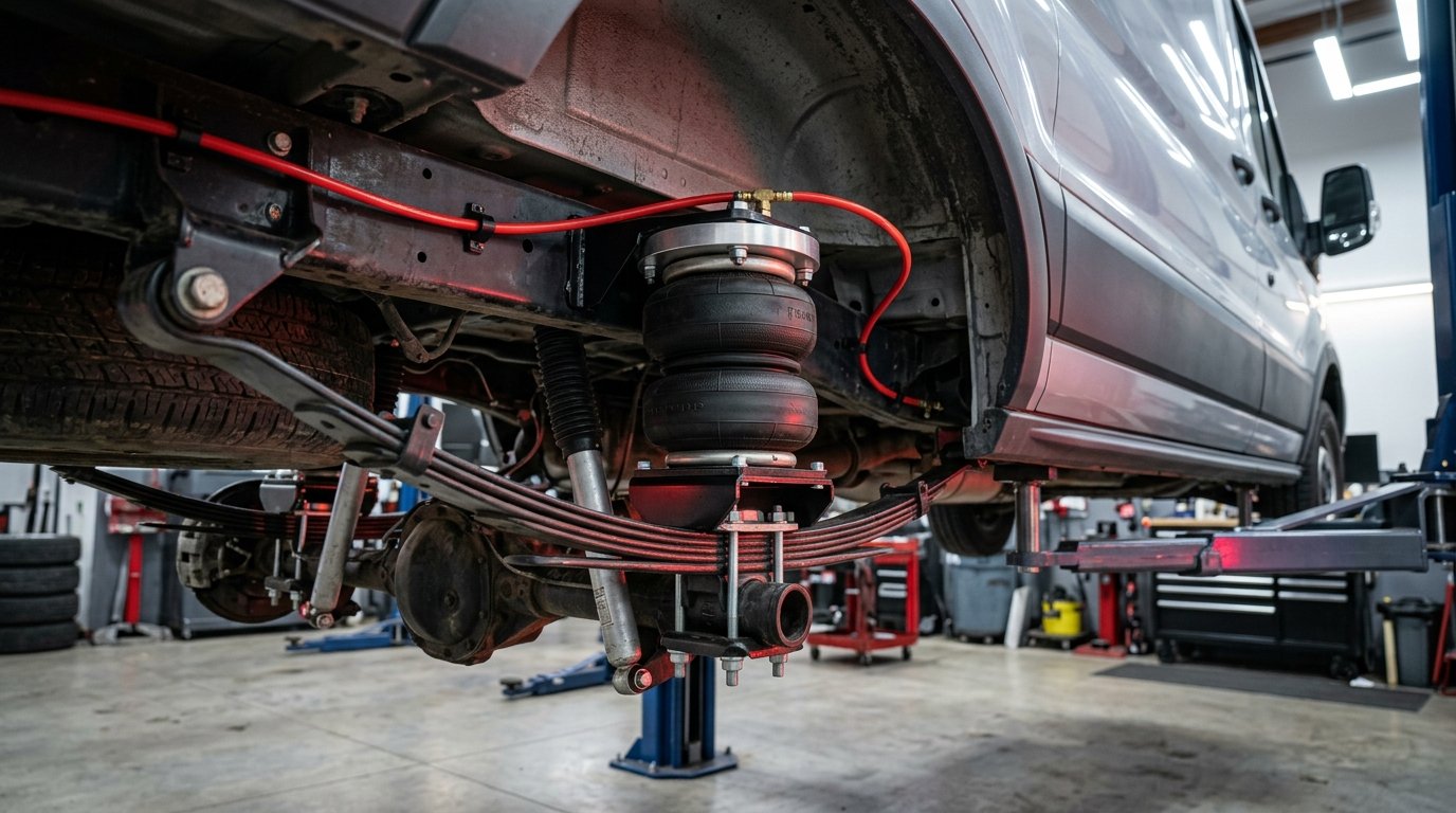 Instalación de Suspensión en Taller